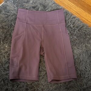 Lululemon align bike shorts size 2